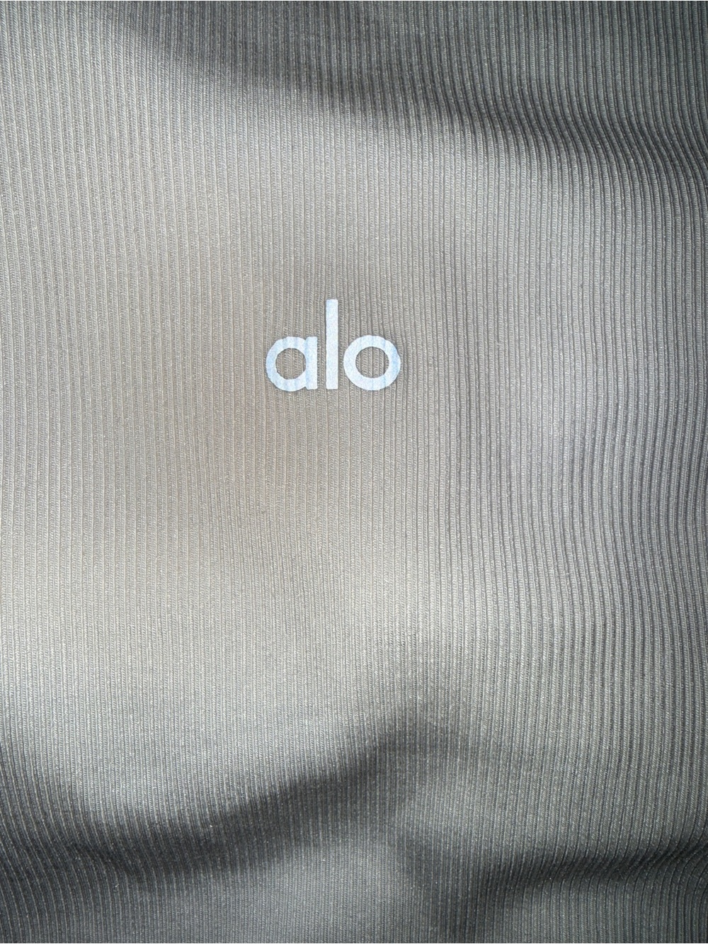 Alo Ribbed En Pointe Tank - Picture 7 of 8
